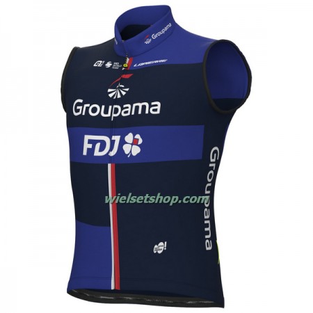 Fietsvest 2023 Groupama-FDJ - Zwart Blauw